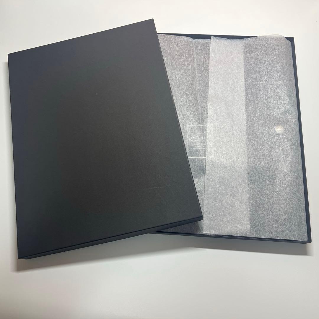 Somes Saddle ソメスサドル ファイルケース 黒 A4 牛革 箱有