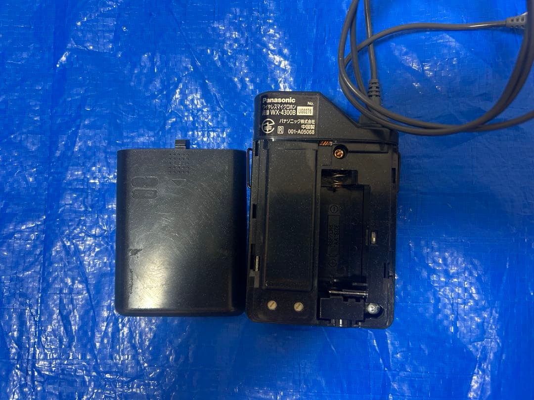 ワイヤレスマイク　タイピン型　Panasonic WX-4300B