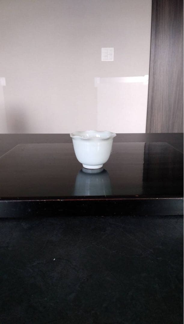 古伊万里　白磁　柿右衛門　盃　古陶磁　古美術　古道具