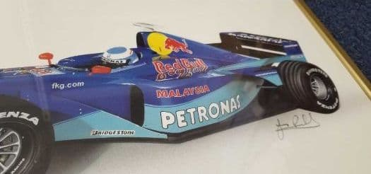 F1、直筆サイン、写真、ミカ・サロ選手の直筆サイン、ペーターザウバー直筆サイン