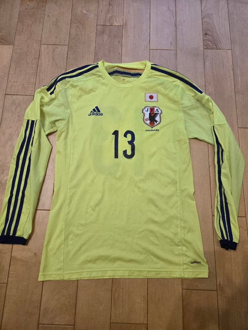 14-15 日本代表 選手支給品 アウェーオーセンティックユニフォーム