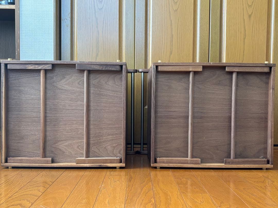 igt ウォルナット シェルフコンテナ　韓国　約36リットル