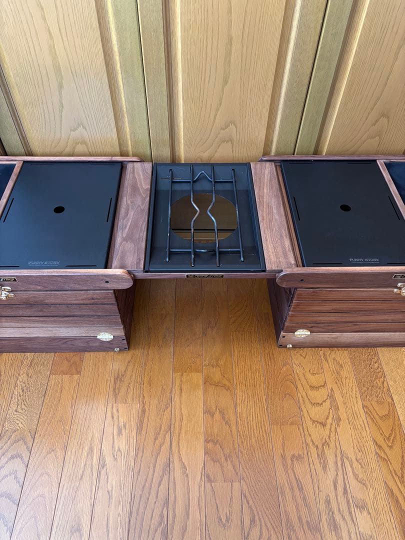 igt ウォルナット シェルフコンテナ　韓国　約36リットル