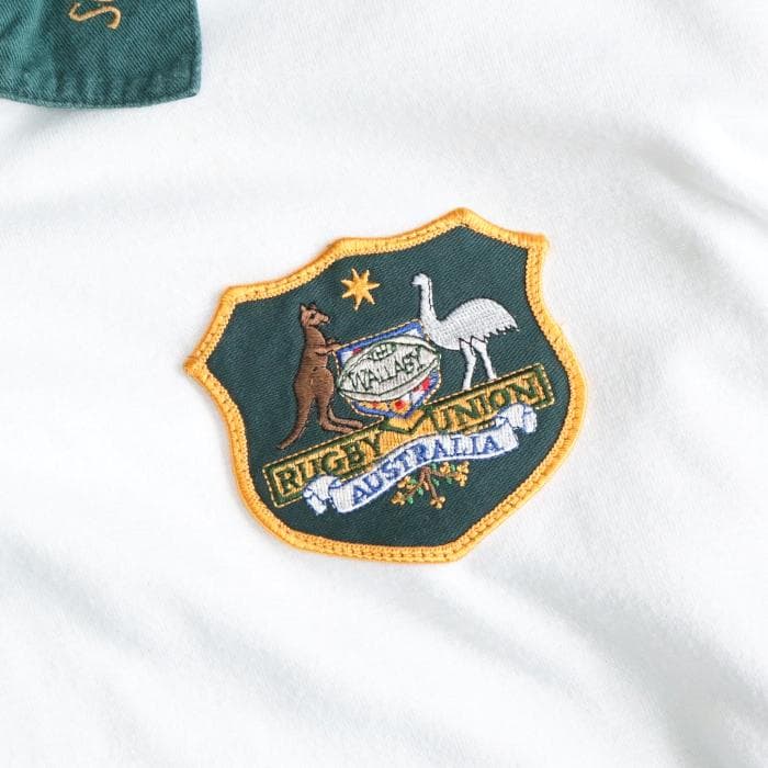 古着 90sビンテージ リーボック オーストラリア ワラビーズ ラガーシャツ M