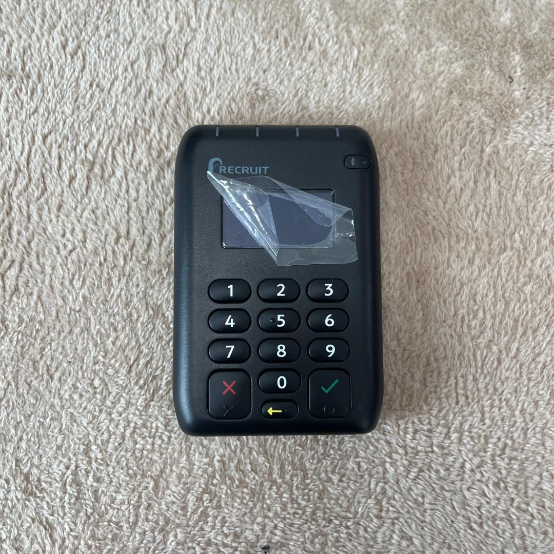 【ほぼ新品】エアペイカードリーダーairpayリクルートRECRUITエアレジ