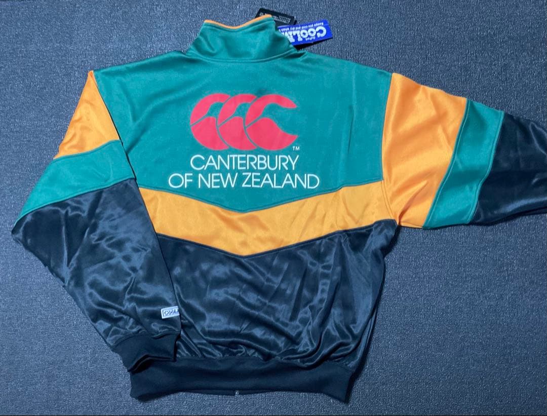 1995年　Canterbury ウォームアップジャケット　L 新品タグ付き