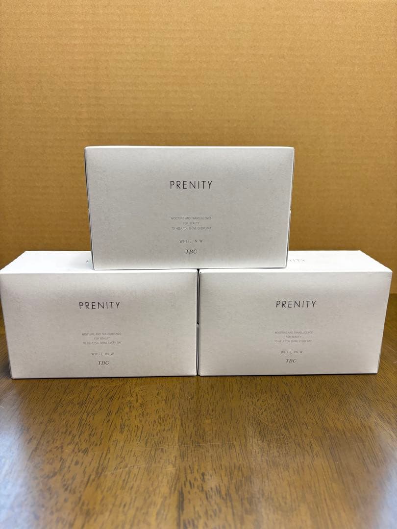 ⚪︎TBC PRENITYプレニティ　ホワイトインW　１０本入り×3箱