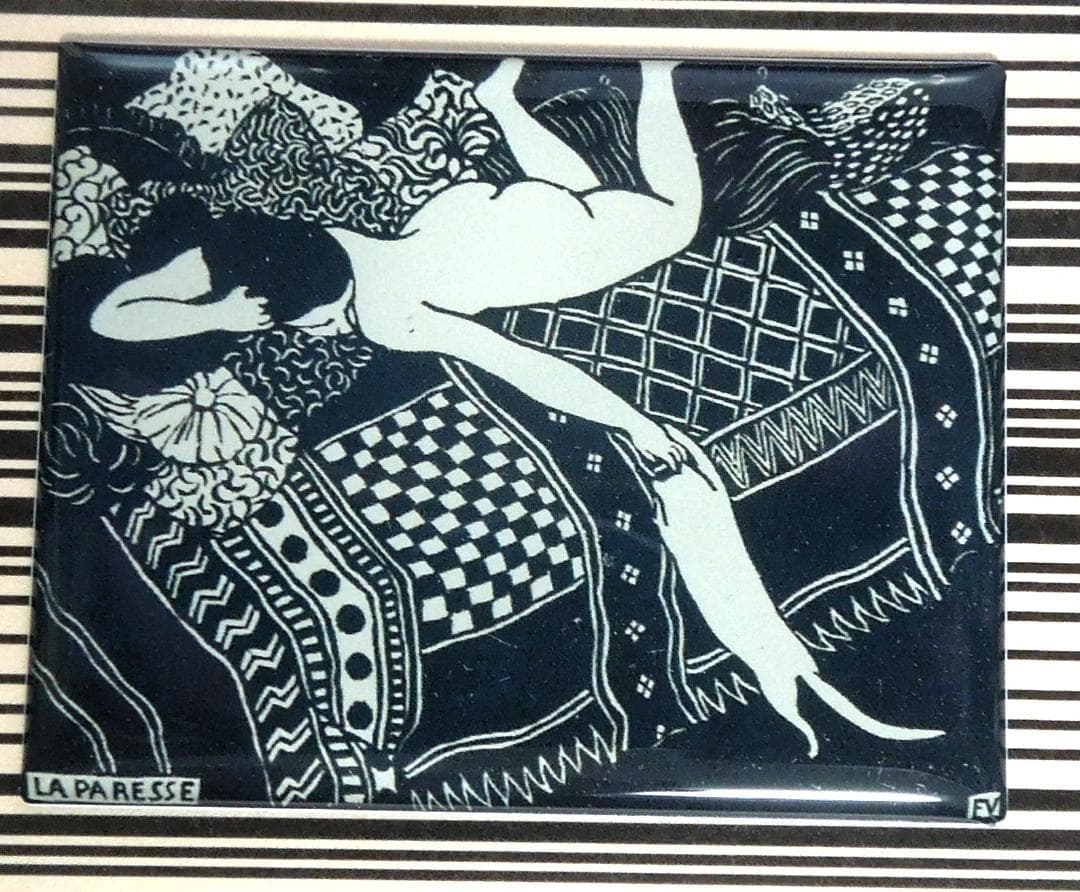 ❌美術館グッズ【6137】　《題材シリーズ》マグネット　猫〈西洋〉３種セット