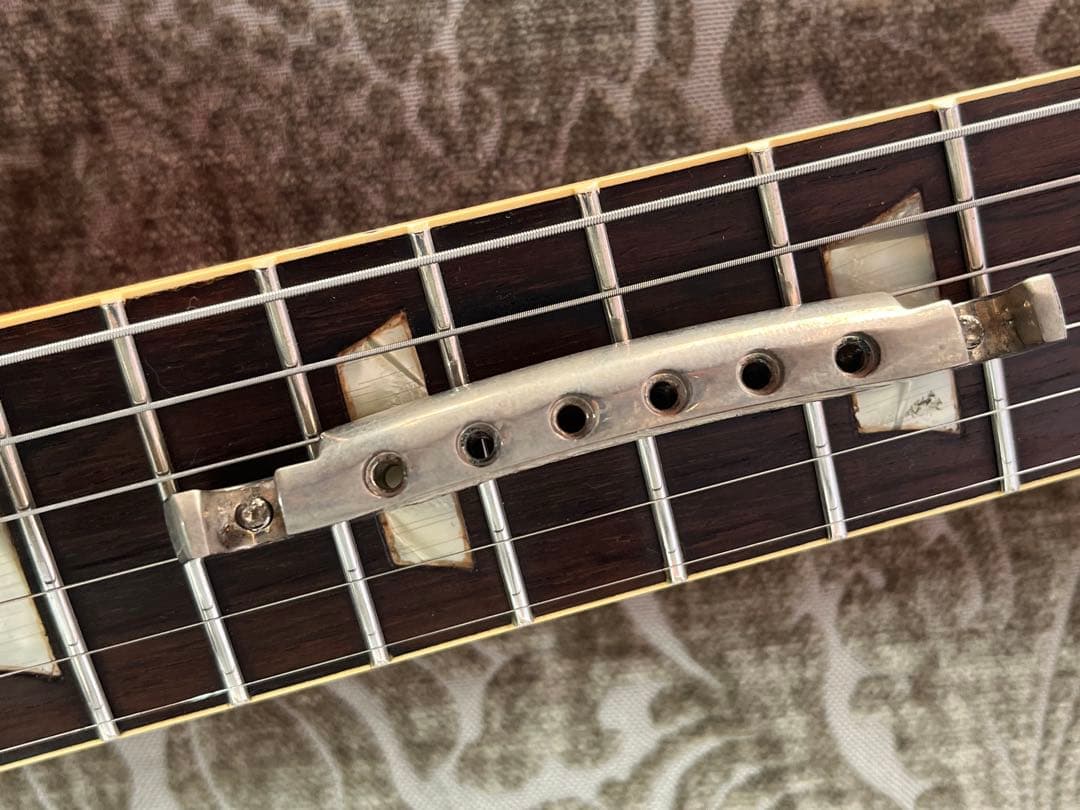 ギブソン 純正 アルミテールピース エイジドヒスコレ イモネジラップアラウンド