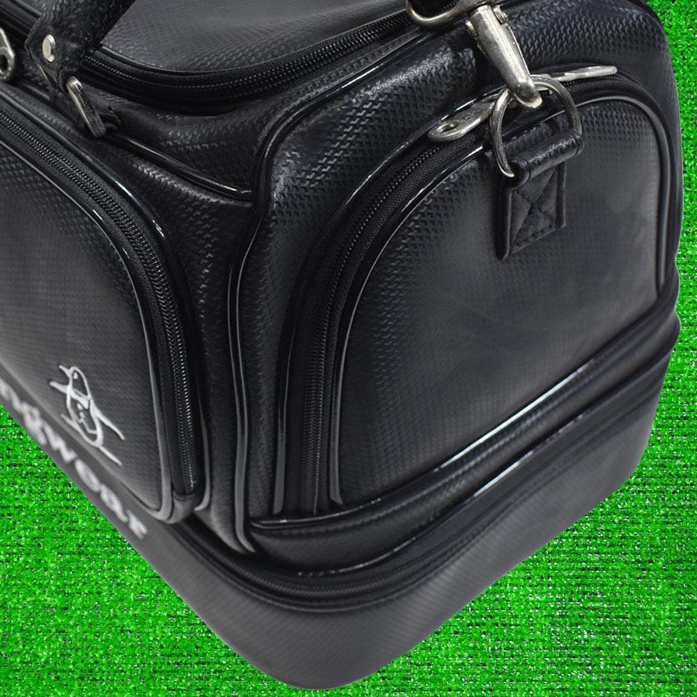 マンシングウェア ゴルフ ボストンバッグ【ブラック】美品！