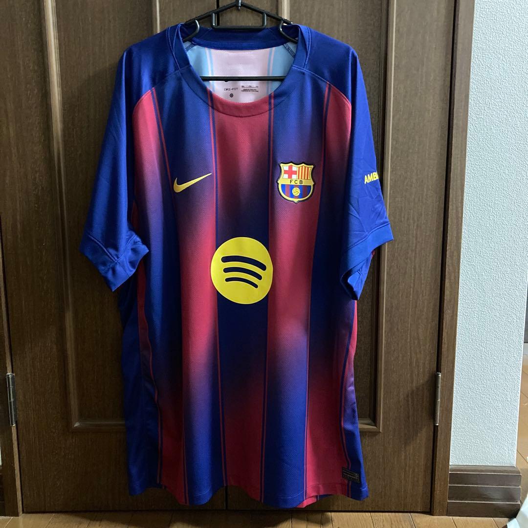バルセロナ　25-26 ユニフォーム　。