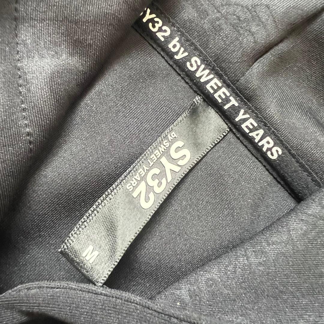 SY32 by SWEETYEARS セットアップ　ゴルフウェア　メンズ　黒