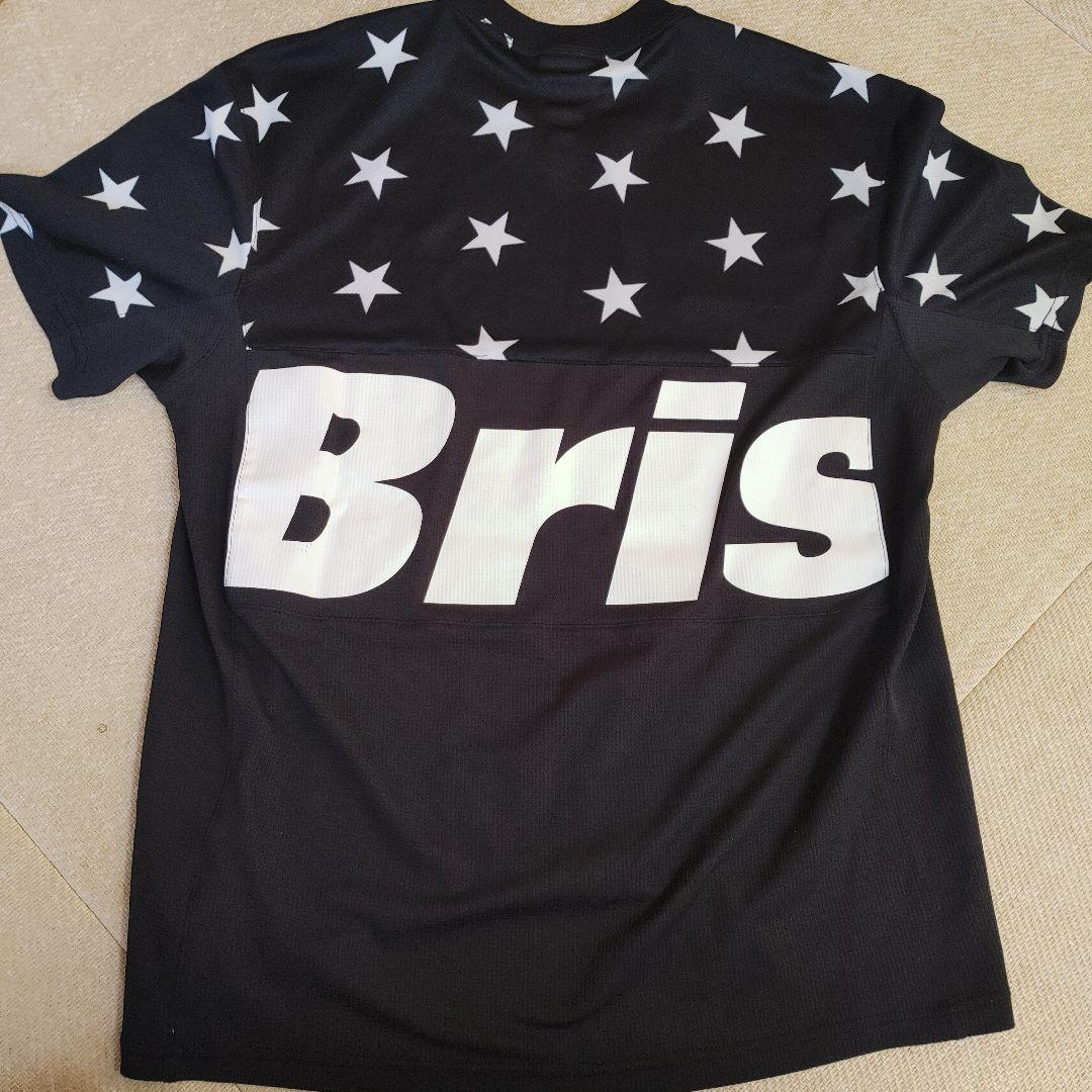 FCRB　ゲームシャツ　ブラック　XL 　星柄