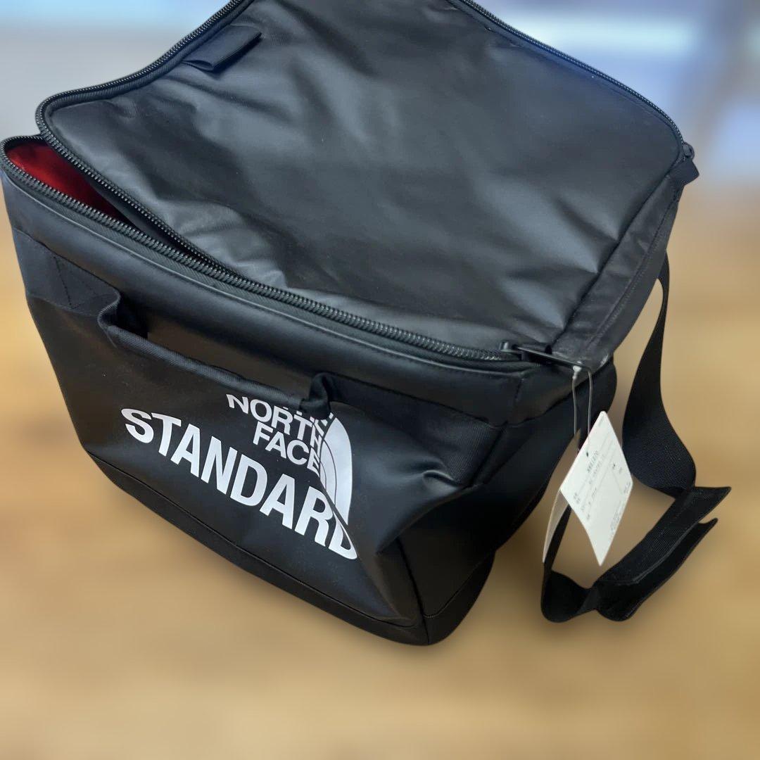 THE NORTH FACE STANDARD レコードバッグ 黒/赤