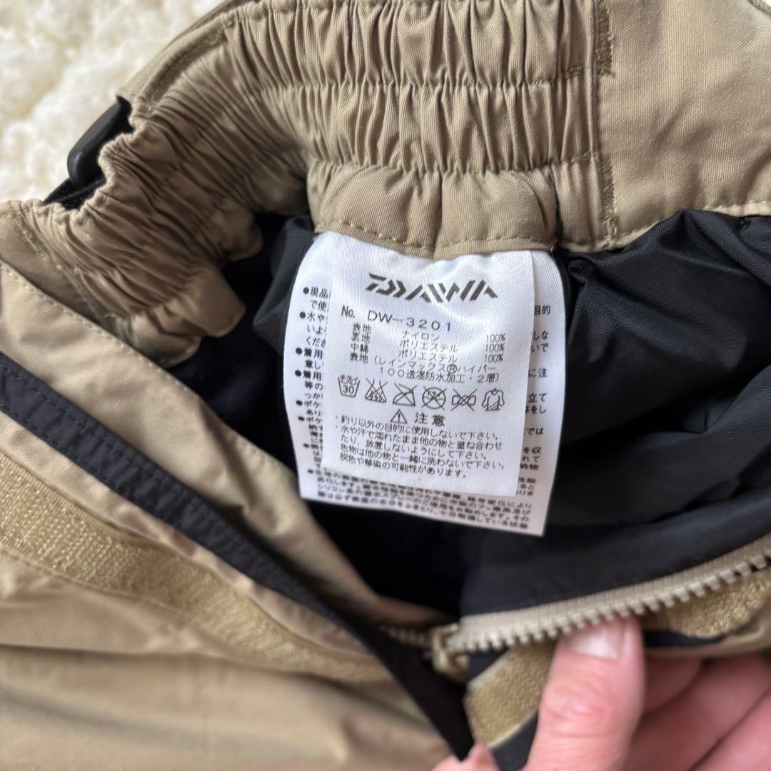 未使用級　DAIWA レインマックス　レディースM セットアップ