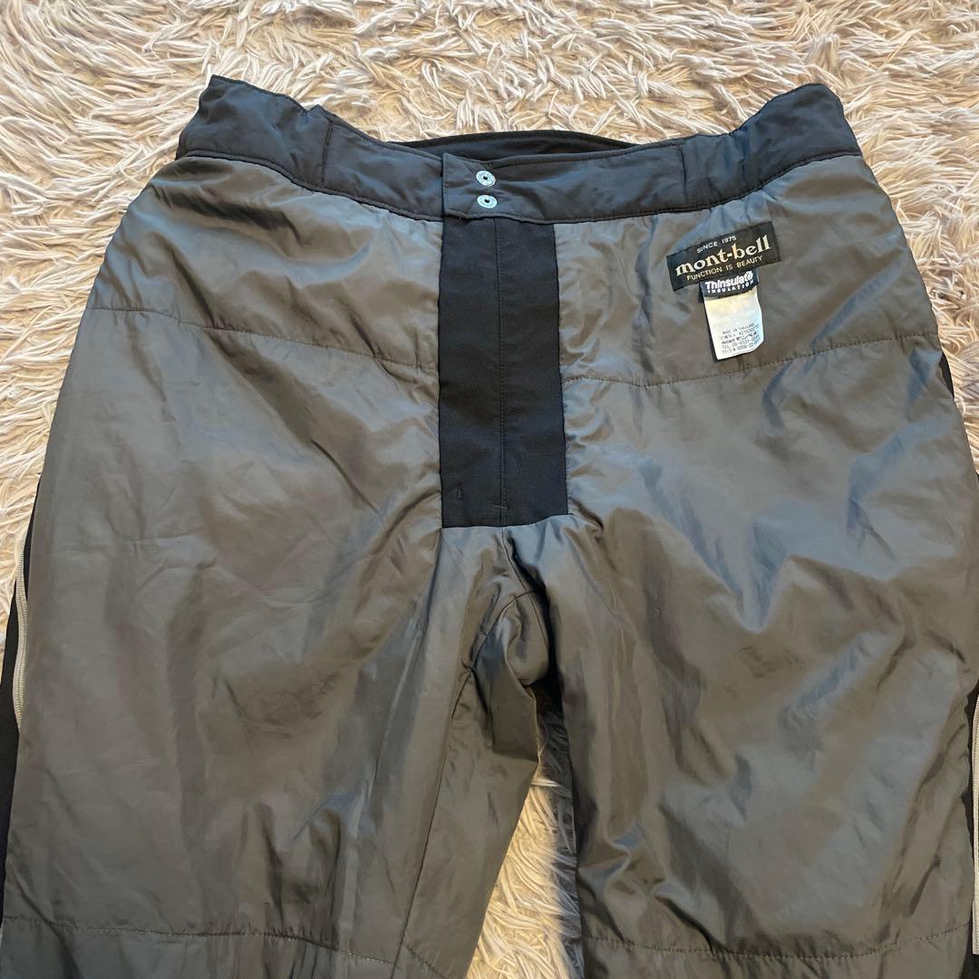 美品！モンベル　ドライテック インシュレーテッドパンツ　L-L