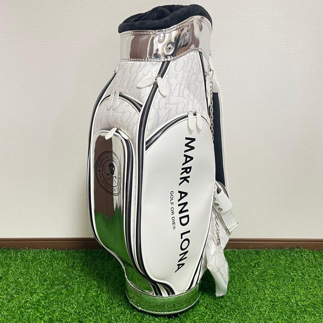 希少 未使用 マークアンドロナ キャディバッグ 11columns モノグラム