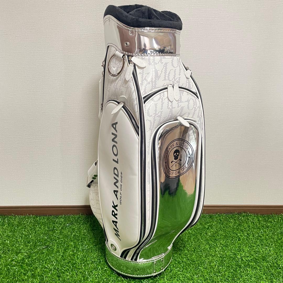 希少 未使用 マークアンドロナ キャディバッグ 11columns モノグラム