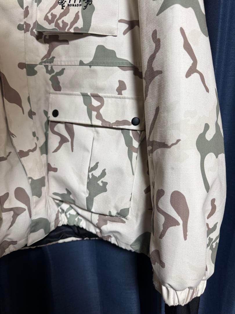 スノーボードウェアセット　NOMADIK ノマディック　カモフラージュ XXL
