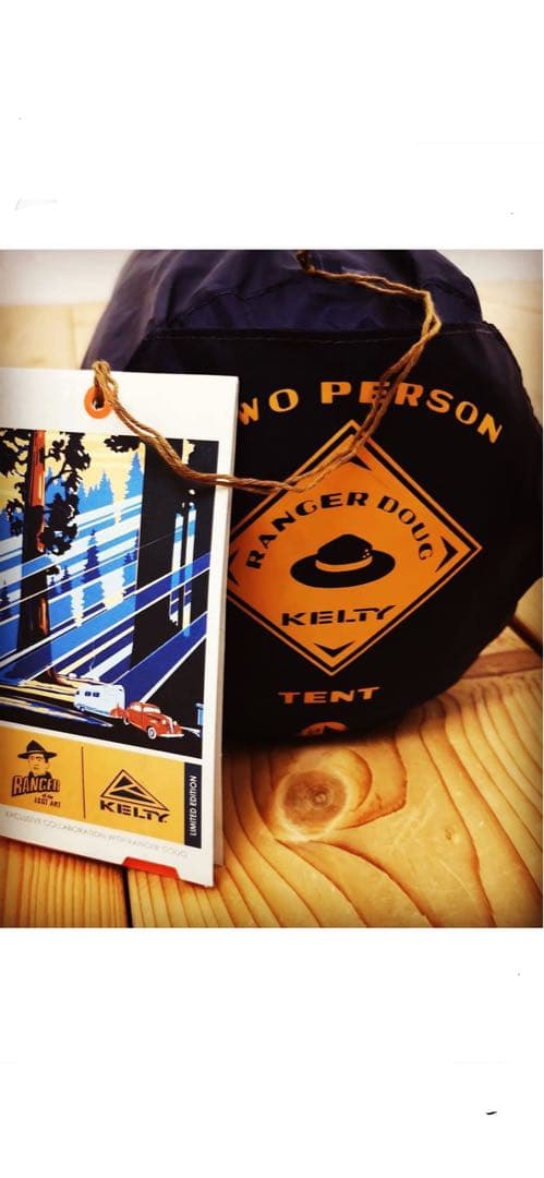 オレンジカモ Kelty Ranger Doug 軽量キャンプ　激レア　入手困難