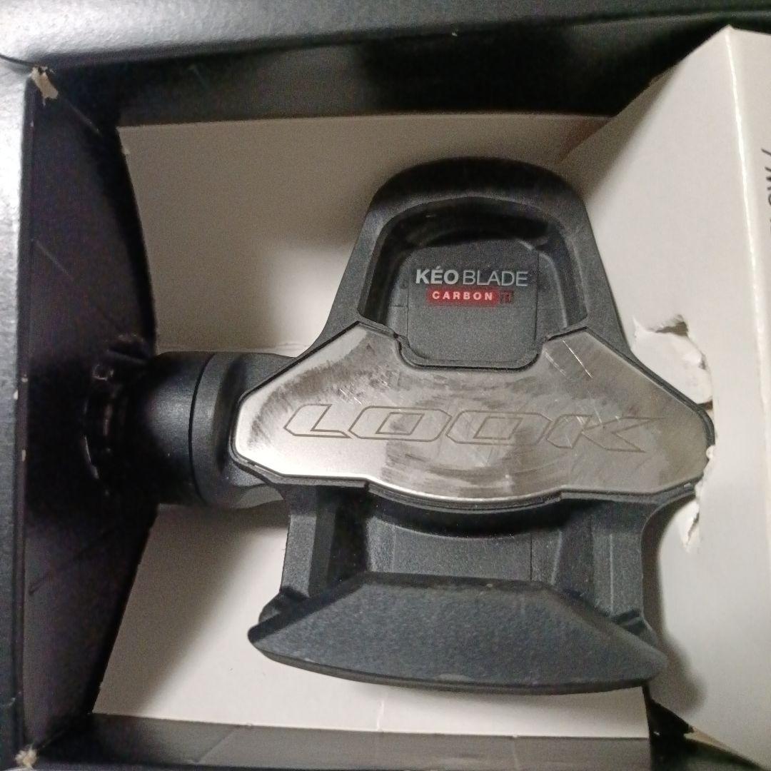 LOOK Kéo Blade Carbon チタン　未使用新品クリート付き