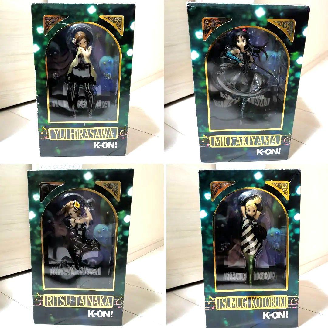 けいおん フィギュア 京アニ ショップ 限定 平沢唯 秋山澪 田井中律 琴吹紬