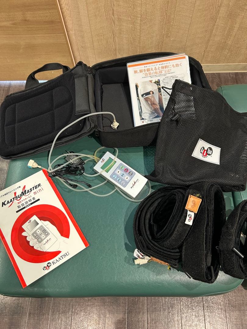 【KAATSU】加圧マスターミニ 加圧ベルト 正規品　加圧トレーニング セット