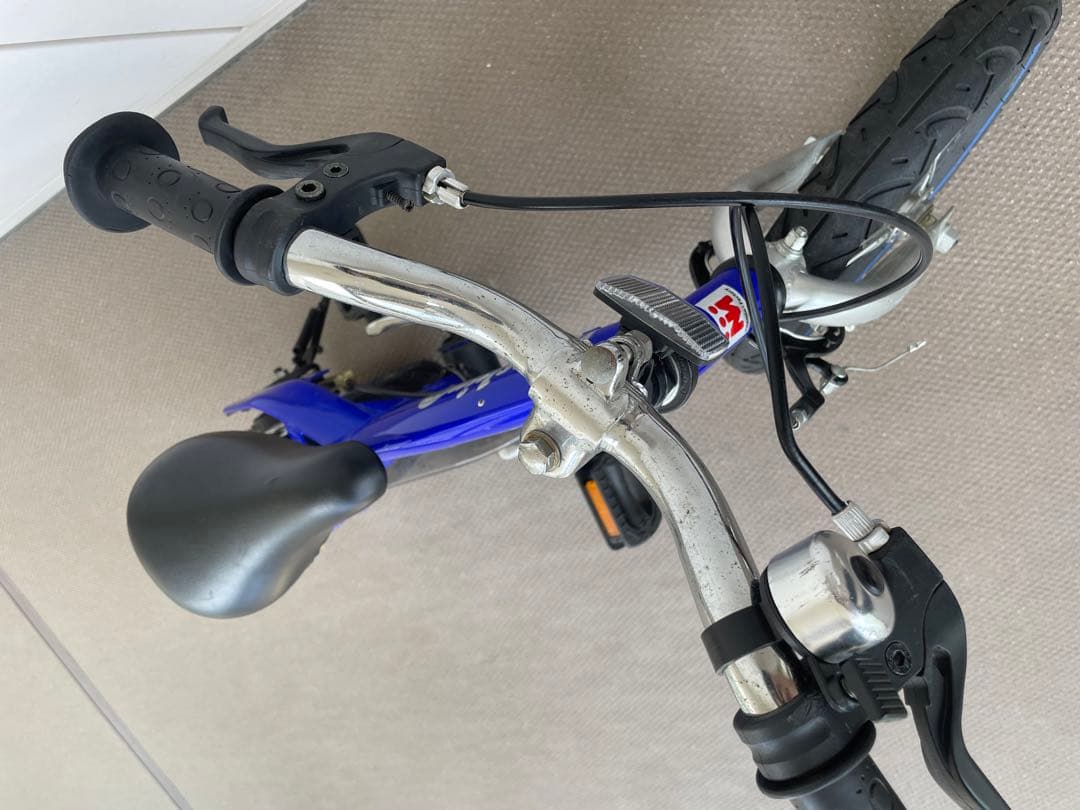 へんしんバイク 12インチ バランスバイク ブルー 青