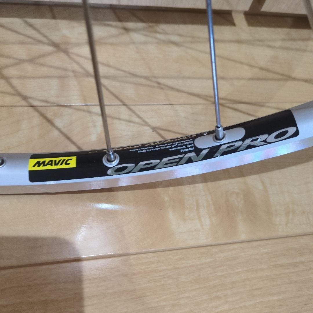 完組ホイール シルバーリム 黒ハブ