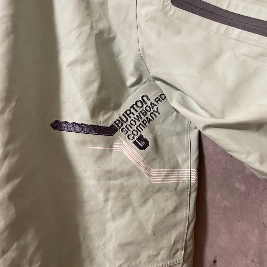 Burtonバートンスキーウェアスノーボードジャケットパーカーフード付き刺繍ロゴ