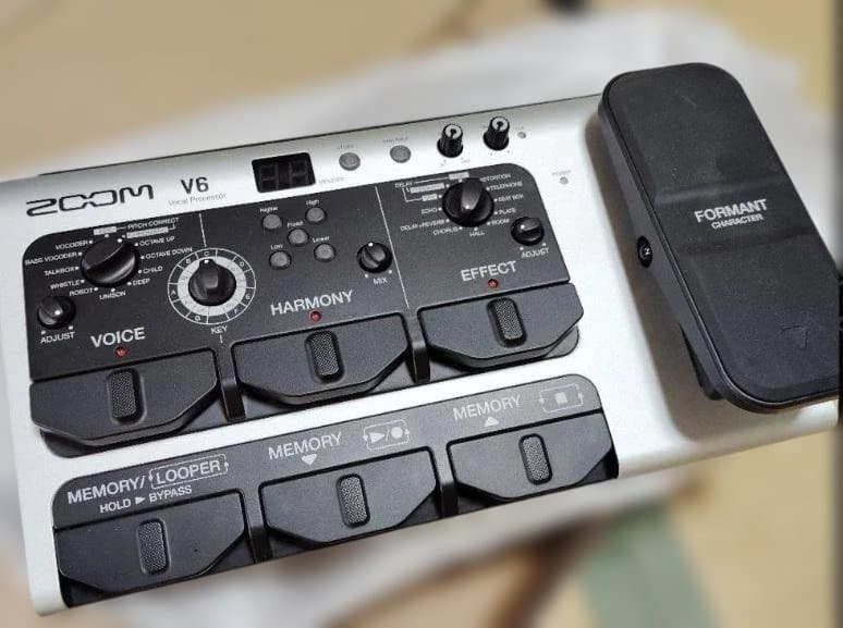 【値下げ】ZOOM V6-SP ボーカルプロセッサー