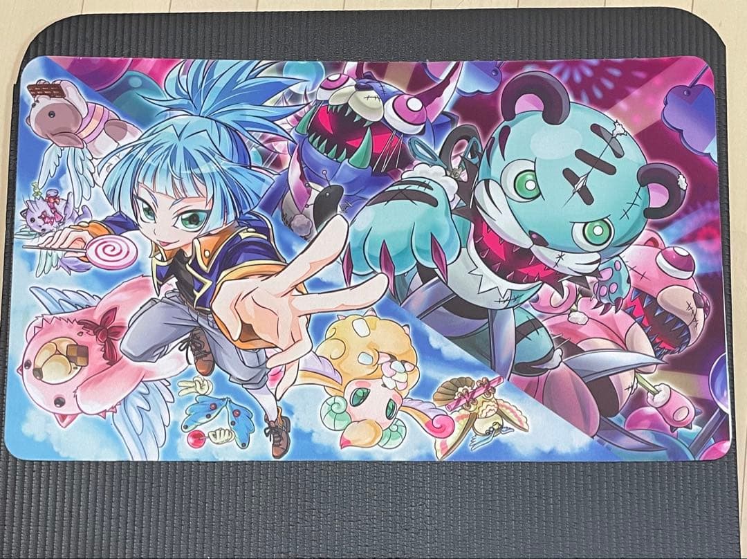 【マカイ】紫雲院素良 ファーニマル プレイマット BAS-NES 遊戯王