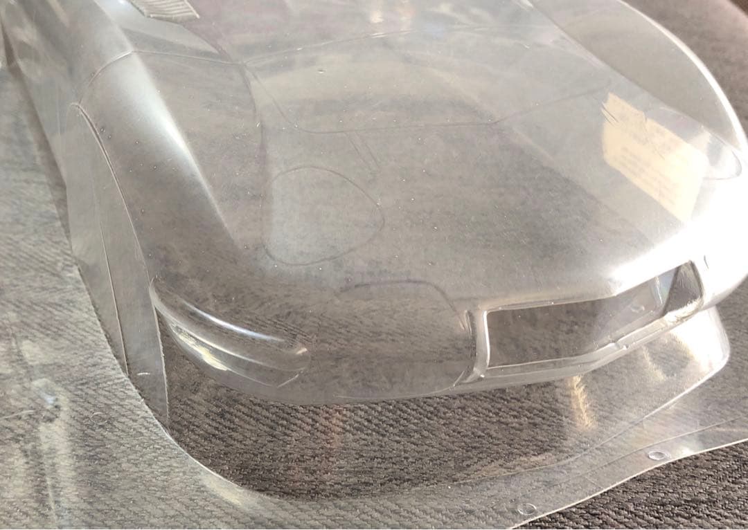 1/10トヨタ2000GTラジコンクリアーボディ