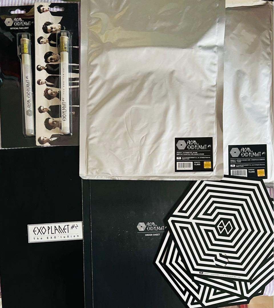 EXO グッズ／アルバム CD DVD トレカ 写真集 FC特典など まとめ売り