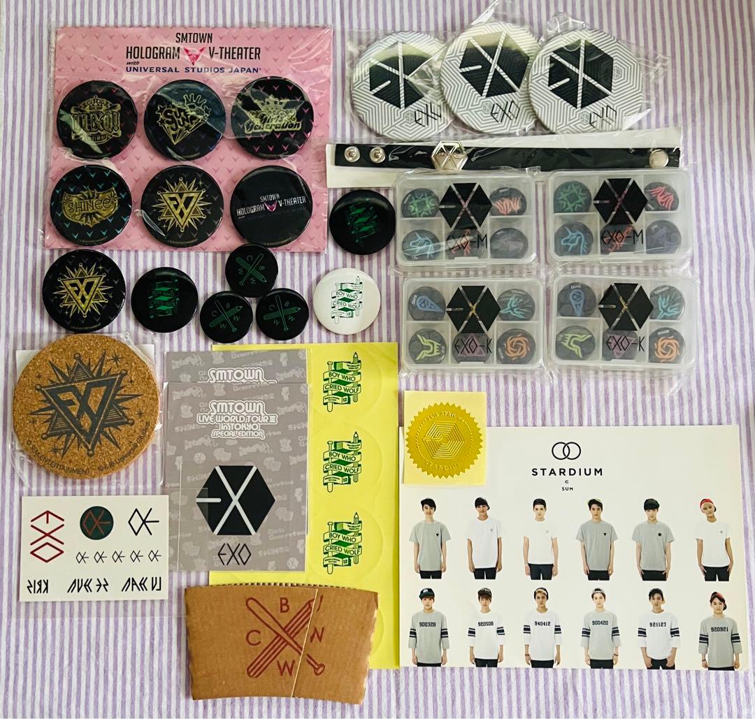 EXO グッズ／アルバム CD DVD トレカ 写真集 FC特典など まとめ売り