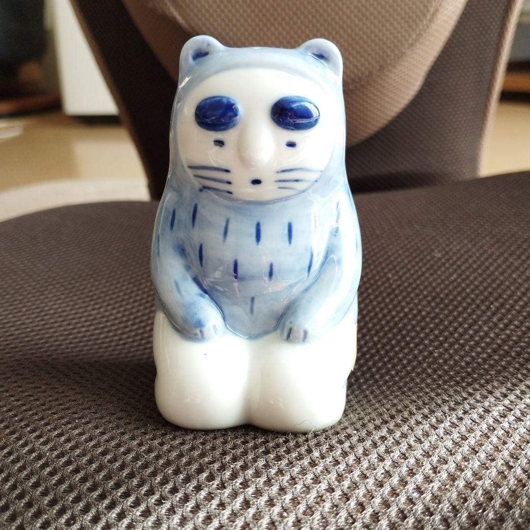 伝染るんです かわうそ君 陶器の置物