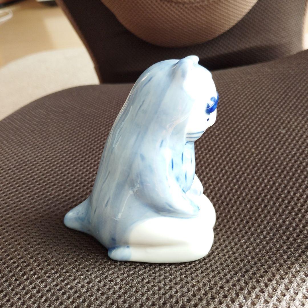 伝染るんです かわうそ君 陶器の置物