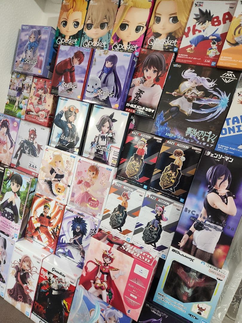 未開封フィギュア37個美少女系等 レイアース フリーレン アイマス ナルト レゼ