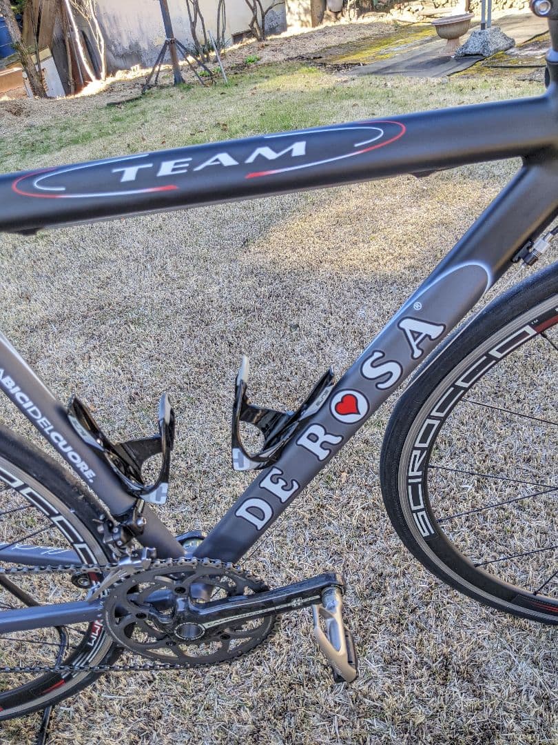 美品 デローザ DE ROSA カンパ アテナ カーボン イタリアン バイク