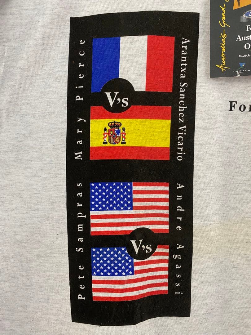 未使用品 Ford Australian Open 1995 ロンT サイズM