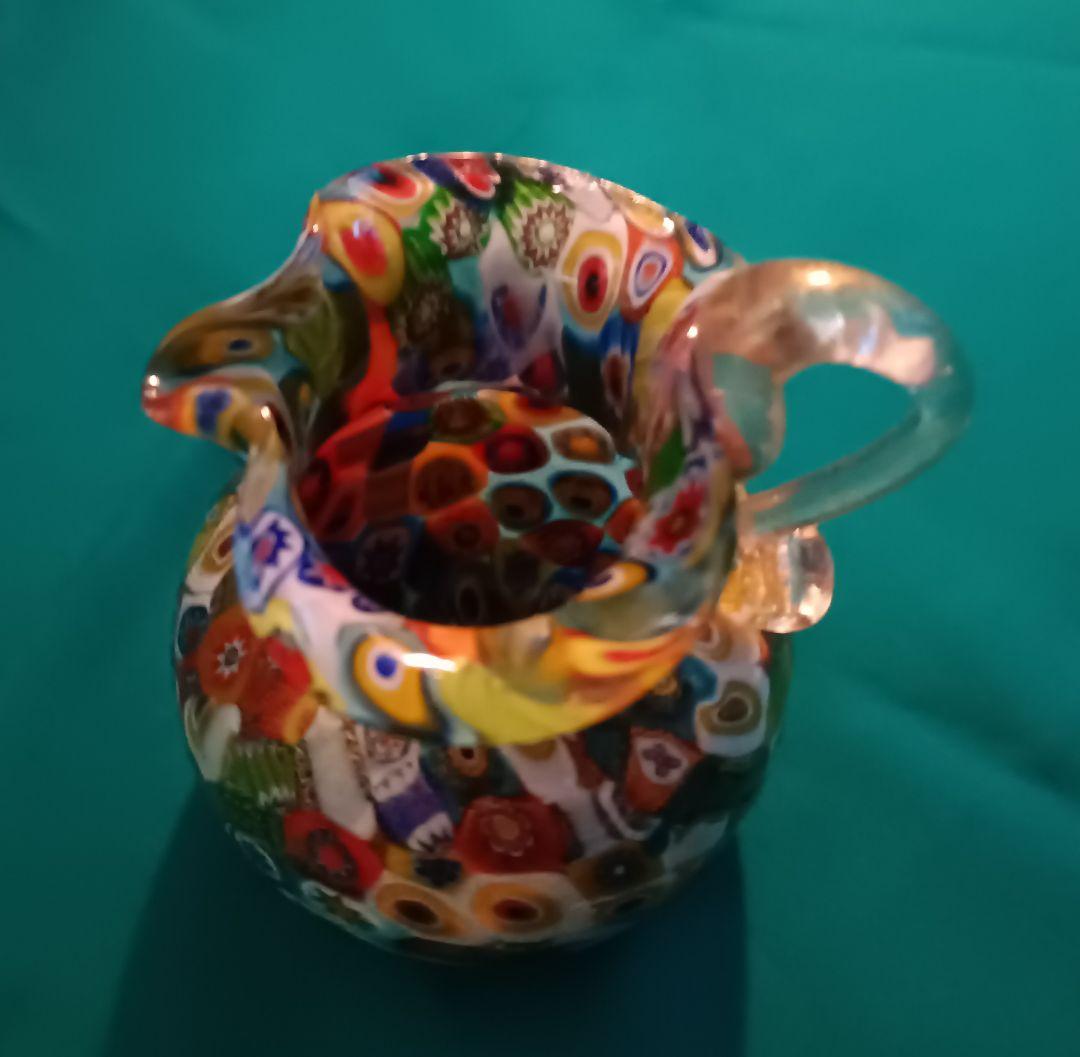 ベネチアンガラス　ムラノガラス　ミルフィオリ　インテリア　置物