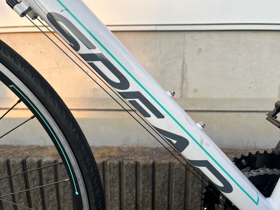 SPEAR SPR-7016 Claris搭載 ロードバイク ホワイト