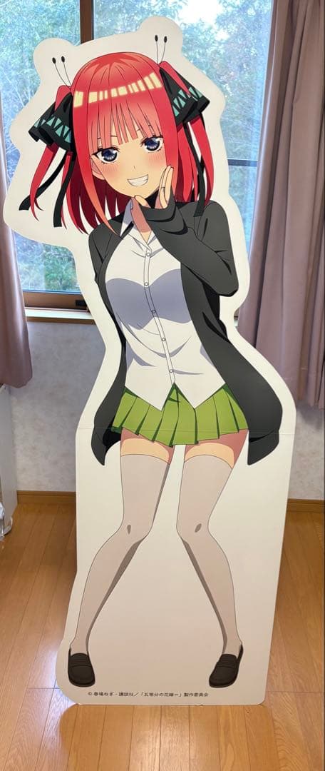 ミウスボイ様　二乃三玖　等身大パネル　五等分の花嫁展Message