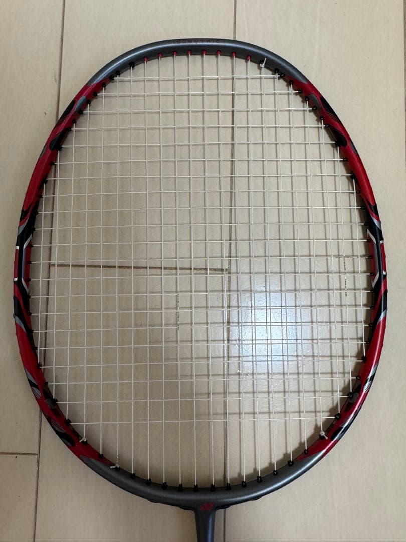 バドミントンラケット レッド ブラック 4U1-2713