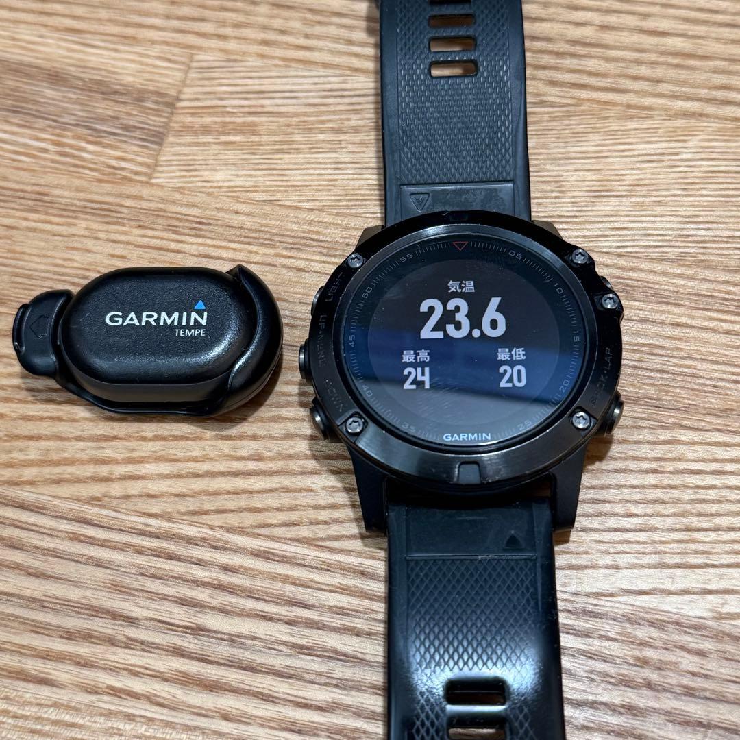 G*y様 GARMIN TEMPE 温度センサー マウント付き