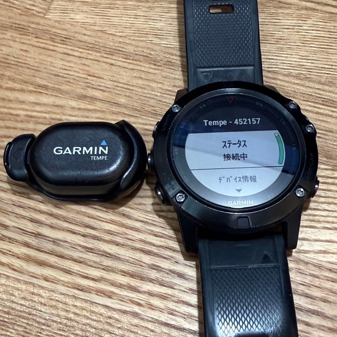 G*y様 GARMIN TEMPE 温度センサー マウント付き