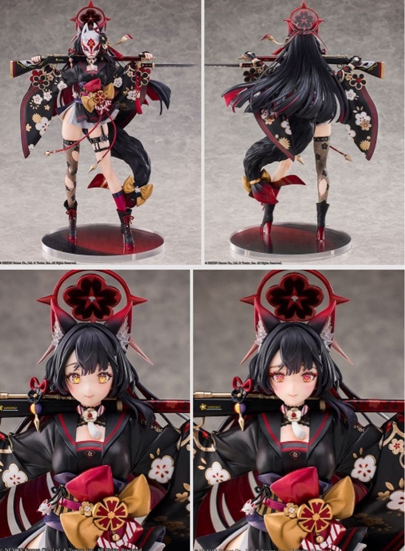 ブルーアーカイブ　フィギュア　狐坂ワカモ