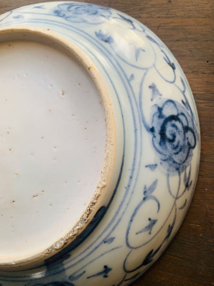 中国明時代早期染付お皿