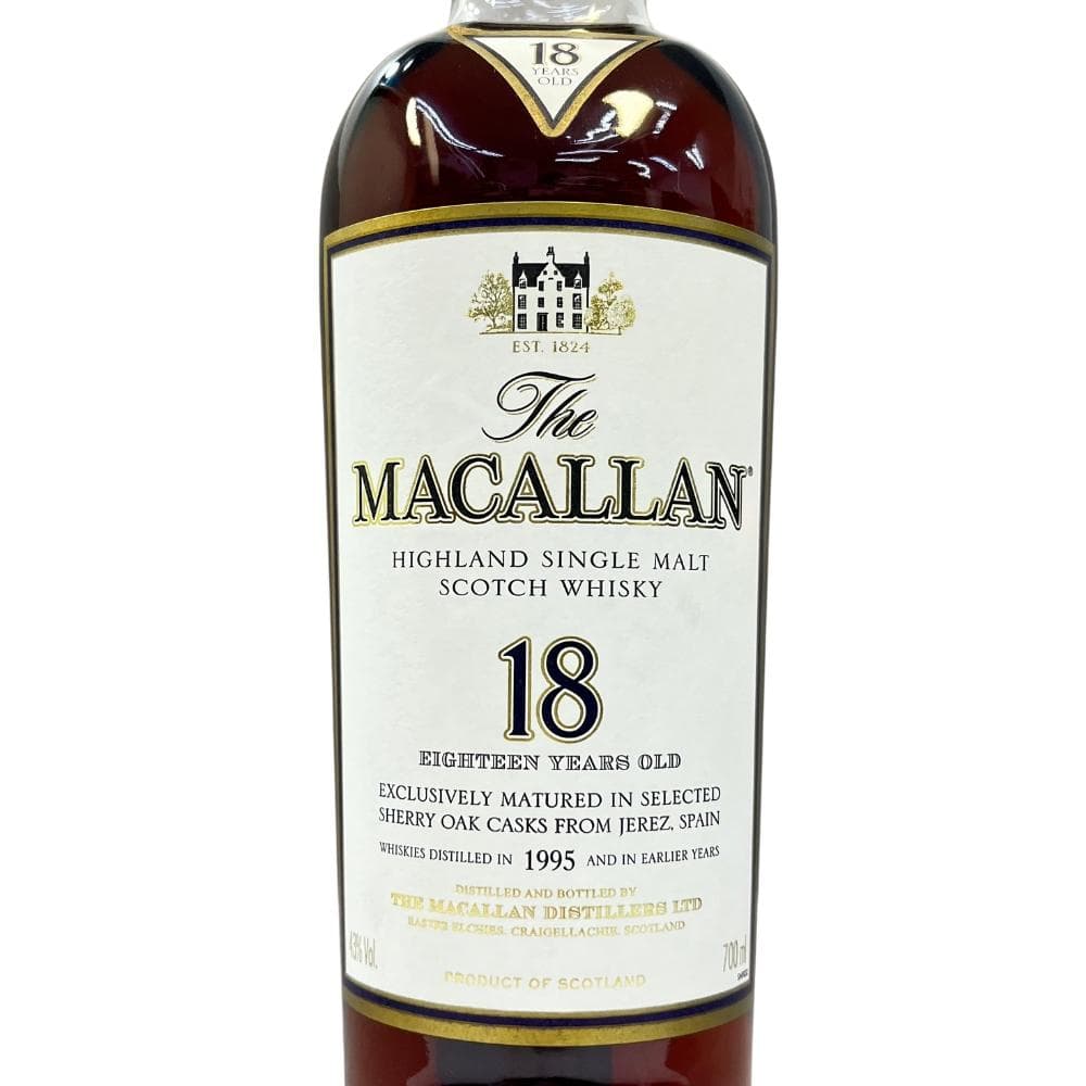 MACALLAN マッカラン 18年 シェリーオークカスク 1995【未開栓】
