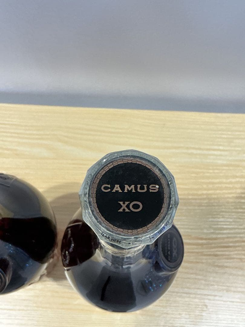 558[未開栓]CAMUS XO ブランデー 2本セット